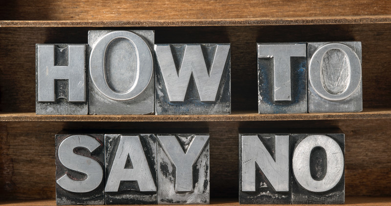 advice on saying no to your teen